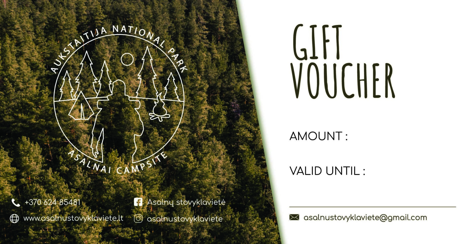 Gift voucher