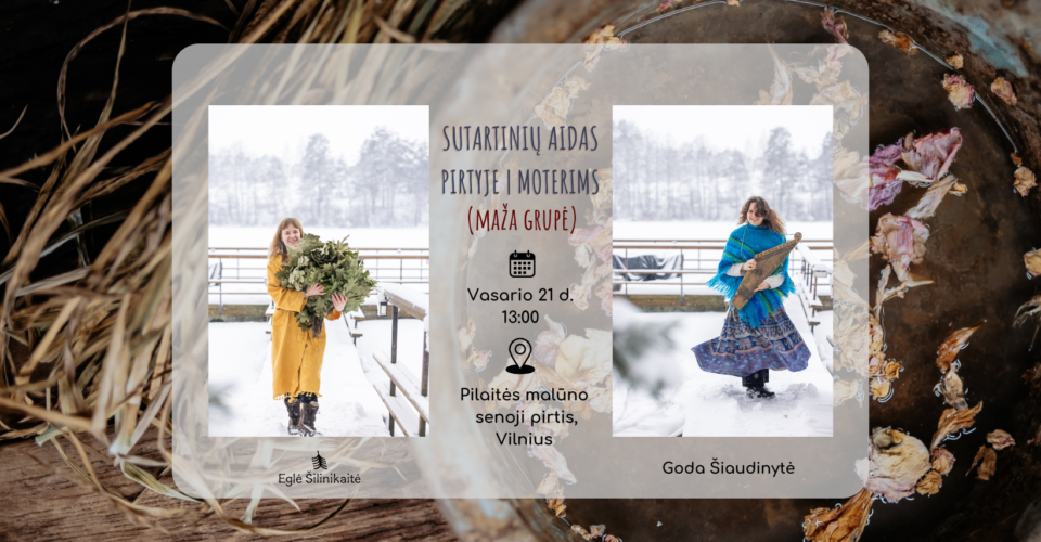 Sutartinių aidas pirtyje I moterims (maža grupė)